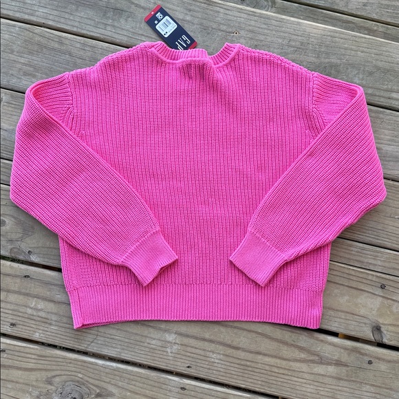 NWT Gap Pink Women’s XL Crewneck Long Sleeve Sweater - Picture 5 of 5